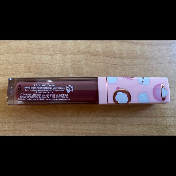 💕Limited Edition💕 Brand New Too Faced Hot Cocoa Lip Gloss. - Picture 3 of 4